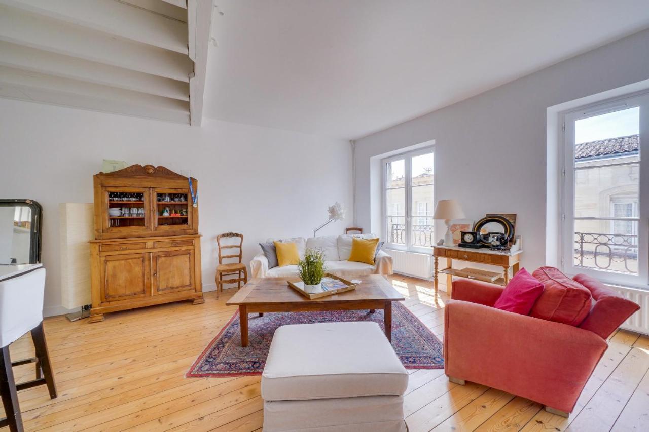 LE HUGUE UP - Bel appartement en plein coeur de Bordeaux Extérieur photo